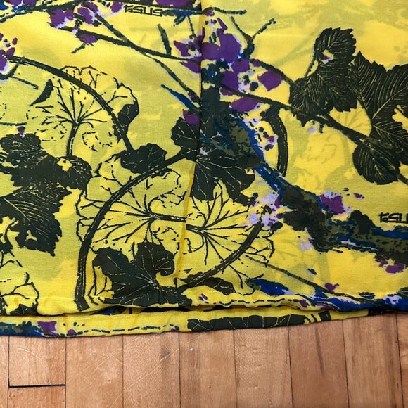 Vintage Late 90's Early 2000s, Gsus Sindustries, Floral Sheer Blouse/Tank Petite - Picture 7 of 8